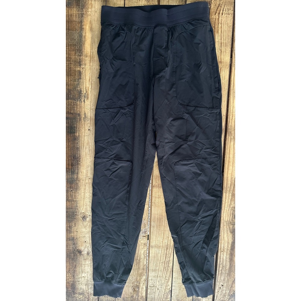 Alo Yoga Mens Co-Op Jogger Pants Black Size Small Lightweight Athleisure
